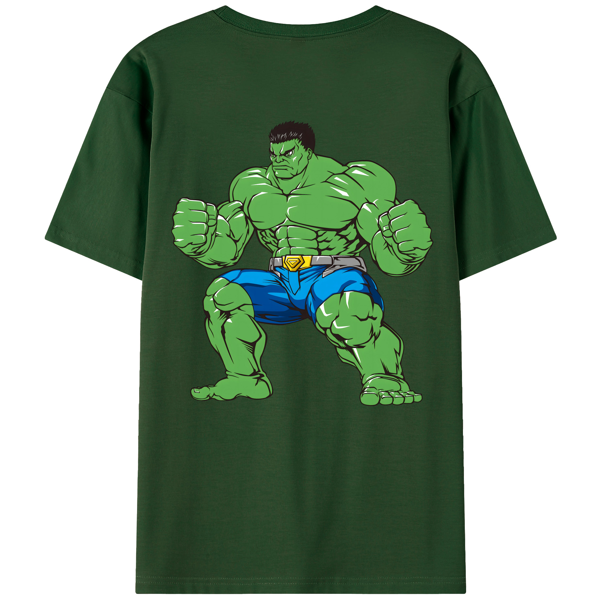 （画像用） アベンジャーズ The Avengers 綿100％半袖Tシャツ（背面プリント）